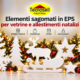 Sagome natalizie in polistirolo EPS per vetrine e allestimenti: alberi, renne, slitte, stelle e fiocchi di neve Tecnosell
